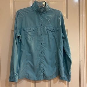 Columbia Youth Long Sleeve Packable Hiking Insect Repelling Shirt XL